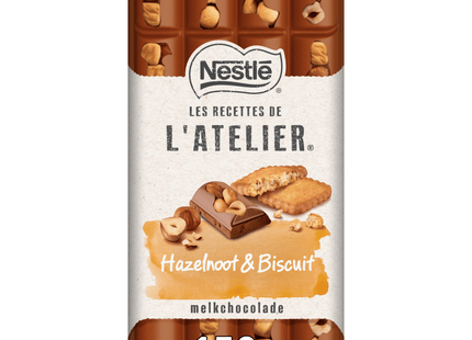 L'atelier Milk hazelnut biscuit