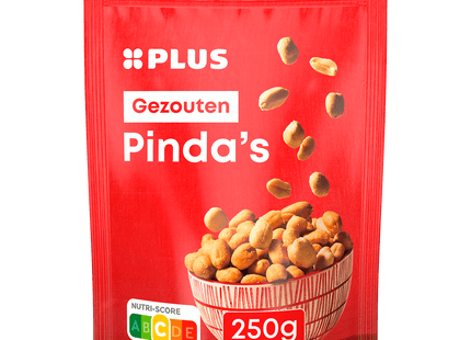 Pinda's gezouten 250 gram