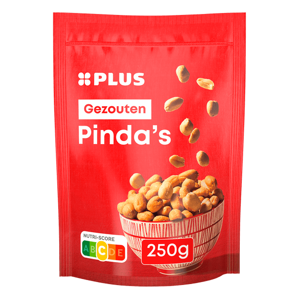Pinda's gezouten 250 gram