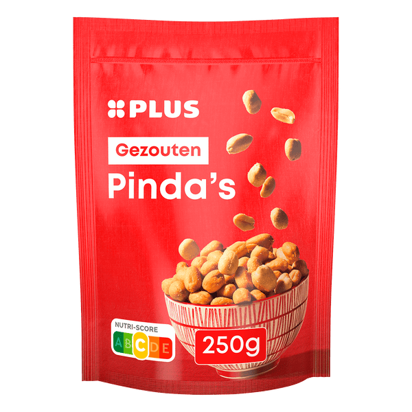 Pinda's gezouten 250 gram