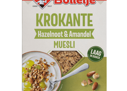 Bolletje Krokante Muesli Hazelnoten Amandelen