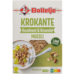 Bolletje Krokante Muesli Hazelnoten Amandelen