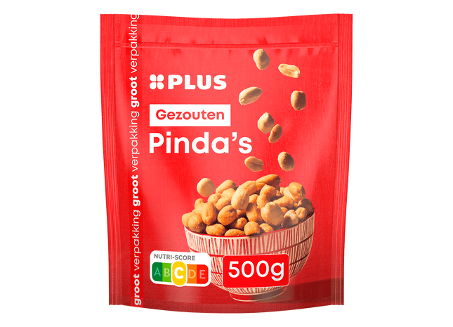 Pinda's gezouten 500 gram