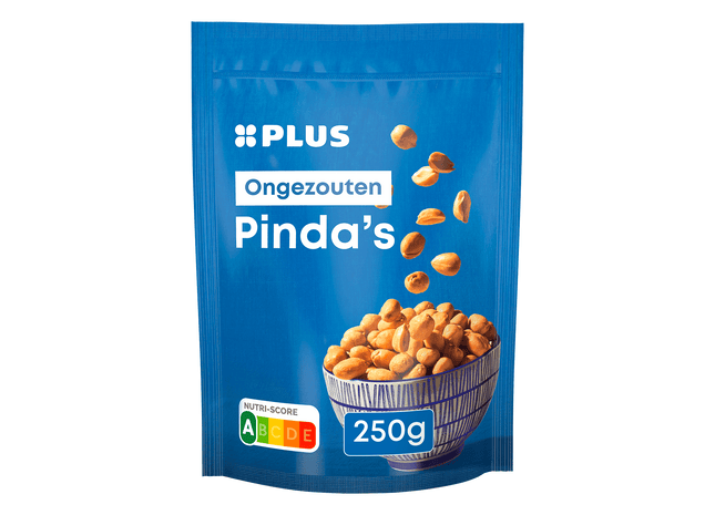 Pinda's ongezouten 250 gram