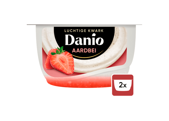 Danio Luchtige Kwark Aardbei