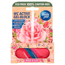 Ambipur Toilet Block Tri-Gel rose and lily
