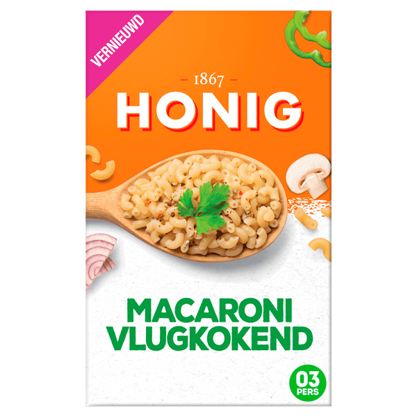 Honig Macaroni vlugkokend