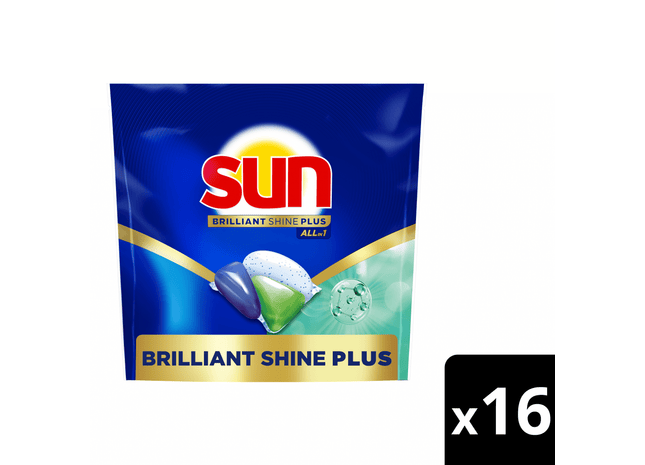 Sun Briljant shine  vaatwascapsules