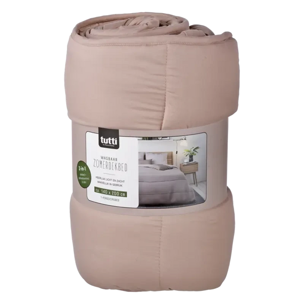 Tutti Mistral Home Dekbed taupe-beige 1 persoon