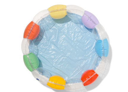 inflatable children's pool 110x28cm rainbow