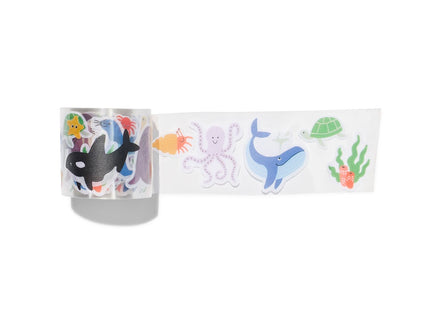 washi tape stickers zeedieren