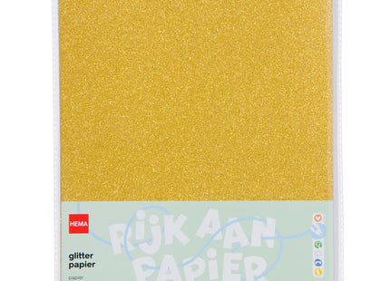 glitterpapier A4 - 20 stuks