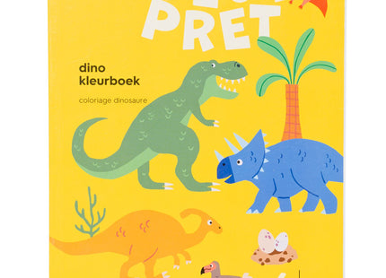 kleurboek dino 2+