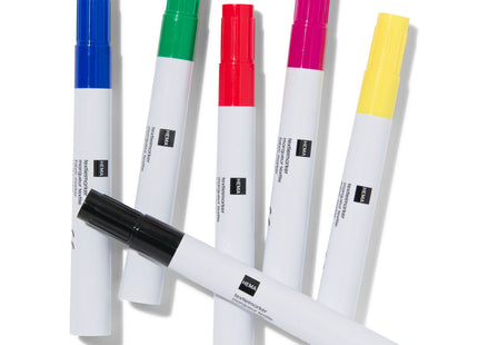 textile markers - 6 pcs