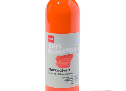 plakkaatverf oranje 250ml