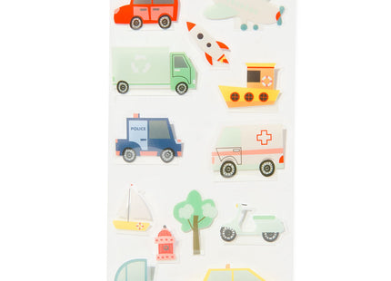 pop-up stickers verkeer - 13 stuks