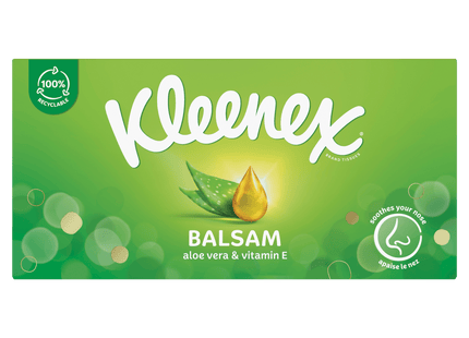 Kleenex Tissues balsam