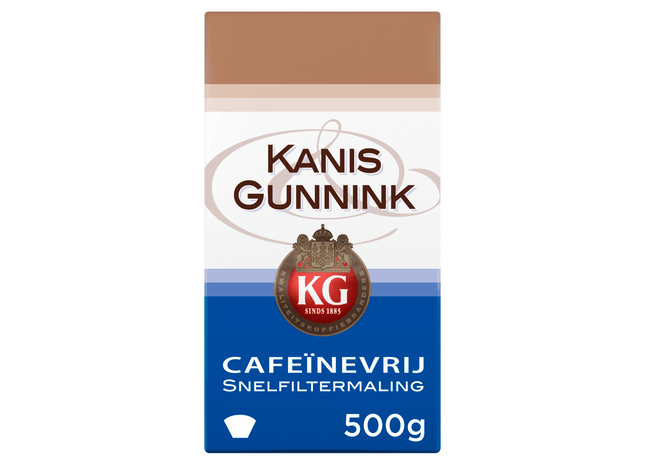 Kanis & Gunnink Decaf cafeïnevrije filterkoffie