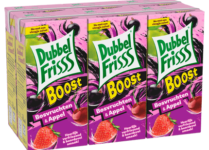 Dubbelfrisss Boost bosvruchten & appel