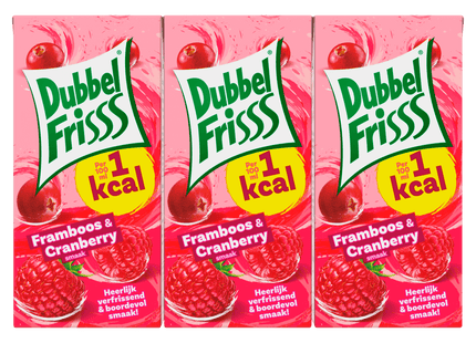 Dubbelfrisss 1Kcal Framboos & cranberry