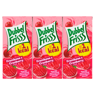 Dubbelfrisss 1Kcal Framboos & cranberry