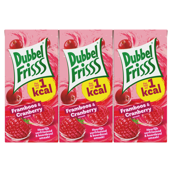 Dubbelfrisss 1Kcal Himbeere & Preiselbeere