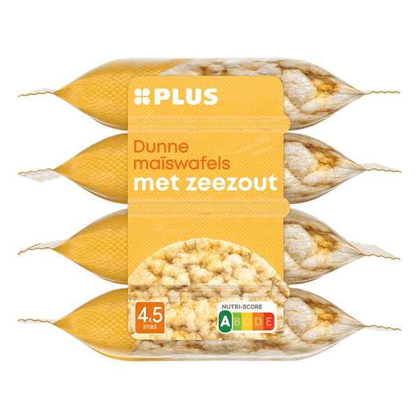Maiswaffeln Meersalz Portion