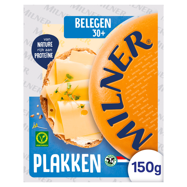 Milner Belegen plakken