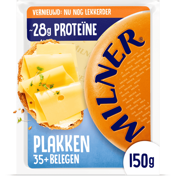 Milner Belegen 35+ plakken