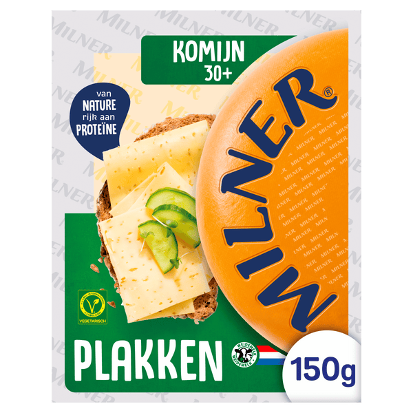Milner mittelalter Kümmelkäse in Scheiben