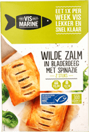 Vis Marine Wilder Lachs in Blätterteig mit Spinat