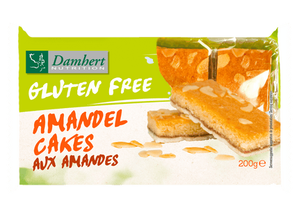 Damhert Glutenvrije amandelgebak