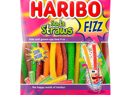 Haribo Soda straws fizz