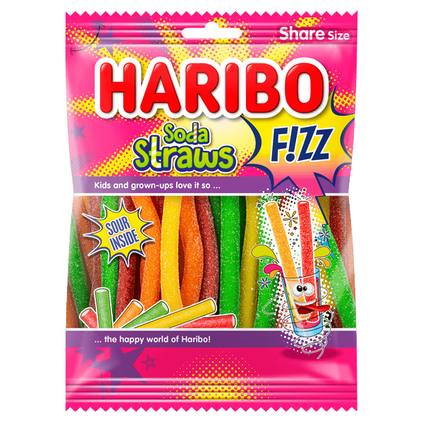 Haribo Brausestangen mit Sprudelgeschmack