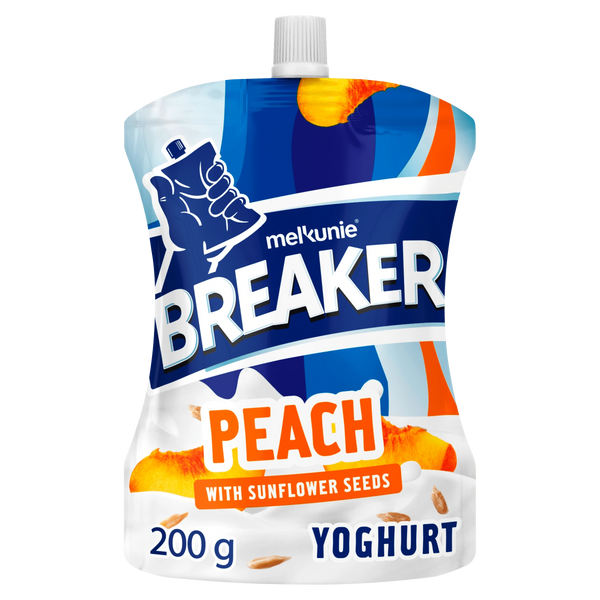 Melkunie Breaker Pfirsich-Sonnenblumenkern-Joghurt