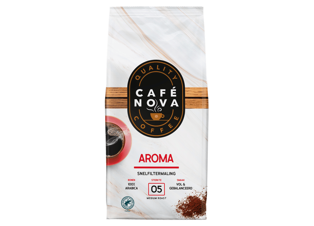 Café Nova Filterkoffie roodmerk