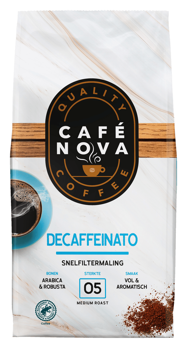 Café Nova decaffeinated filter coffee