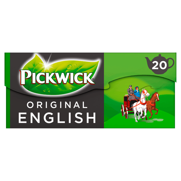 Pickwick English black tea for pot