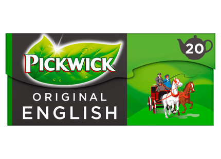 Pickwick English black tea for pot