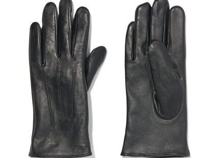 women's gloves black