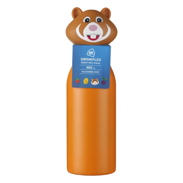 RVS fles hamster