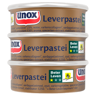 Unox Leverpastei 3-pack