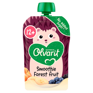 Olvarit 12+Monate Squeeze Fruit Smoothie Waldfrüchte