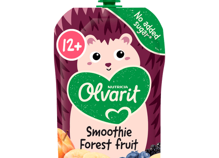 Olvarit 12+months Squeezable Fruit Smoothie Forest Fruits