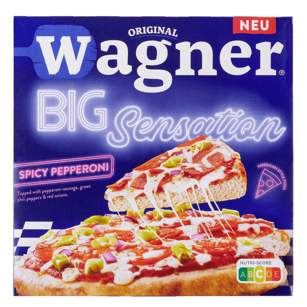 Wagner Big Sensation scharfe Peperoni