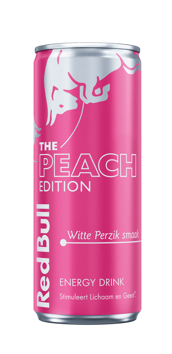 Red Bull Energy drink white peach