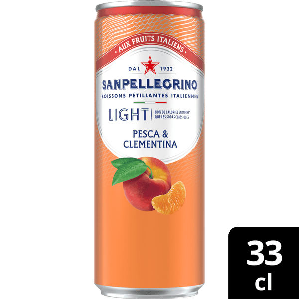 San Pellegrino Pesca & clementina light
