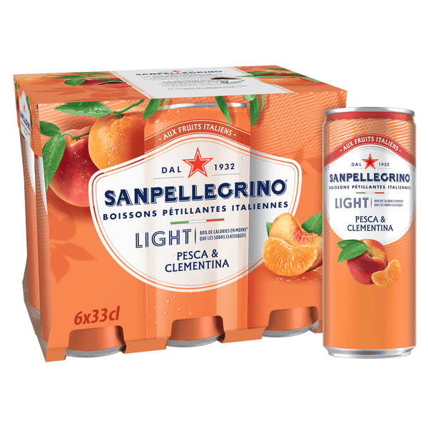 San Pellegrino Pesca & clementina light
