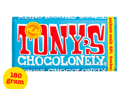 Tony's Chocolonely Chocolate Bar Dark Milk Fairtrade