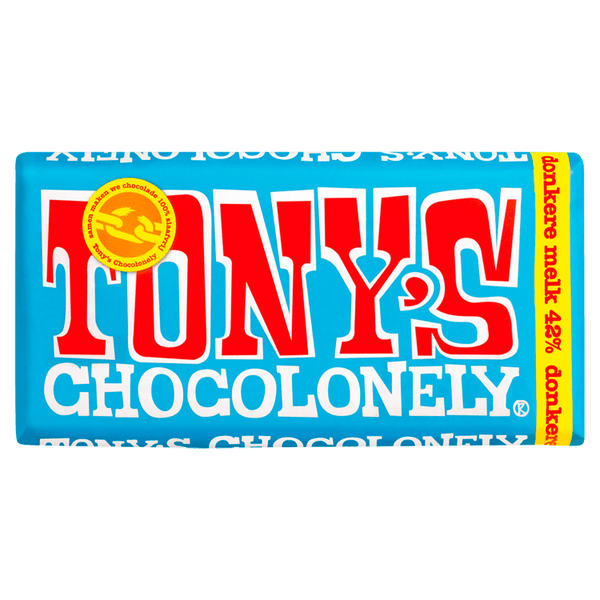 Tony's Chocolonely Schokoladenriegel Dunkle Milch Fairtrade